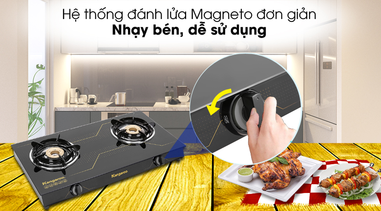 Đánh lửa Magneto - Bếp gas Kangaroo KG516M