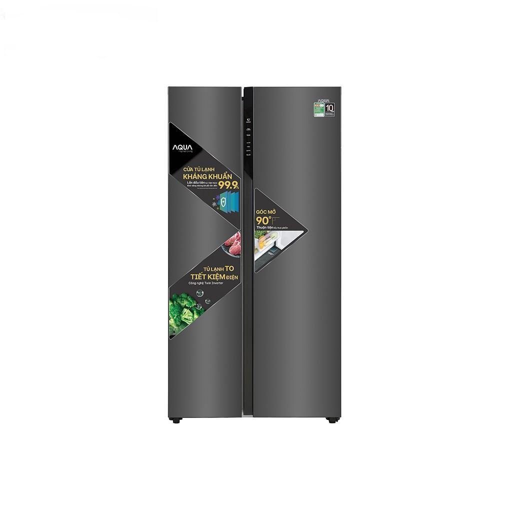 Tủ lạnh Aqua Inverter 541 lít AQR-S541XA(BL)