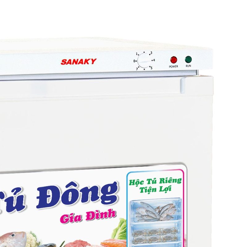 Tủ Đông Đứng Sanaky VH-160VD 118 lít