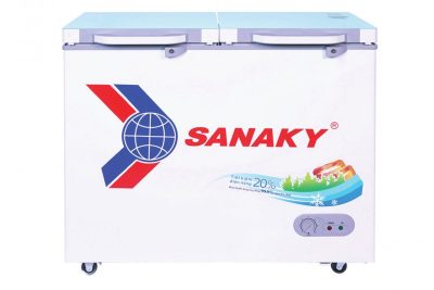 Tủ Đông Sanaky VH-2599A2KD Mặt Kính Cường Lực 250 Lít