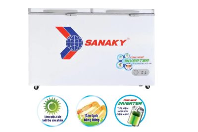 Tủ Đông Inverter Sanaky VH-2599A3, 1 Ngăn Đông 250 Lít