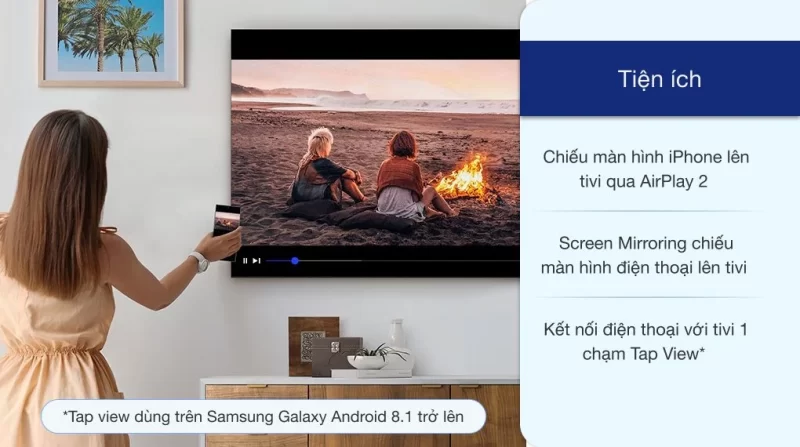 Smart Tivi Samsung UHD 4K 50 inch UA50AU7700 [ 50AU7700 ] - Chính Hãng