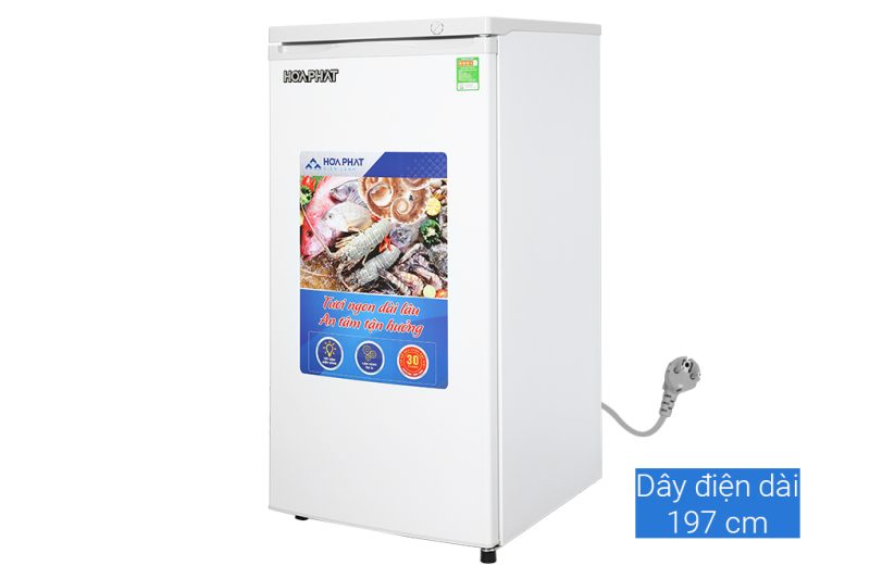 Tủ đông đứng Hòa Phát HUF 350SR1 147 lít 5 ngăn