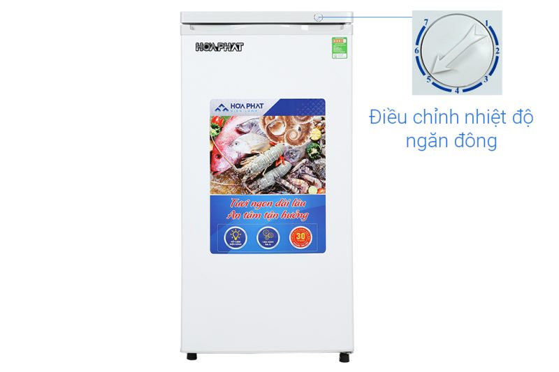 Tủ đông đứng Hòa Phát HUF 350SR1 147 lít 5 ngăn