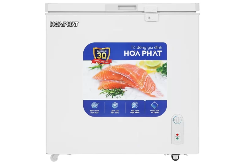 Tủ đông Hòa Phát 1 ngăn 1 chế độ đông HPF AD6162 (162 lít)