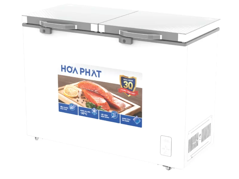 Tủ đông Hòa Phát cánh kính 1 ngăn 2 cánh HPF AD6352.T1 - 352 lít