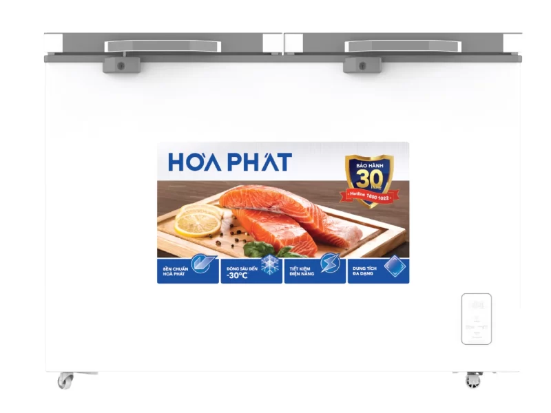 Tủ đông Hòa Phát cánh kính 1 ngăn 2 cánh HPF AD6352.T1 - 352 lít