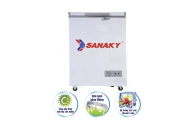 Tủ Đông Gia Đình Sanaky VH 150HY2, 100 Lít