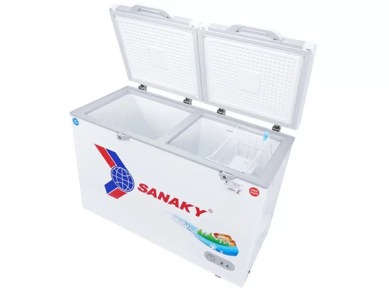 Tủ đông mặt kính cường lực Sanaky VH-3699W2KD 360 lít