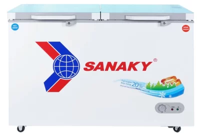 Tủ đông mặt kính cường lực Sanaky VH-3699W2KD 360 lít