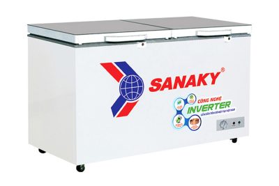 Tủ đông Sanaky Inverter 360 lít VH-3699A4K (nắp kính xám)