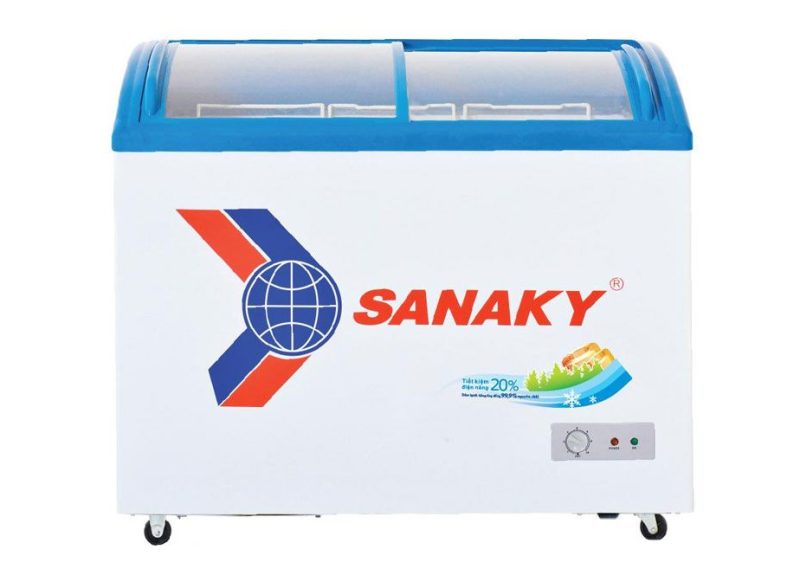 Tủ đông Sanaky VH-6899K (437 lít, 2 cánh kính cong lùa)